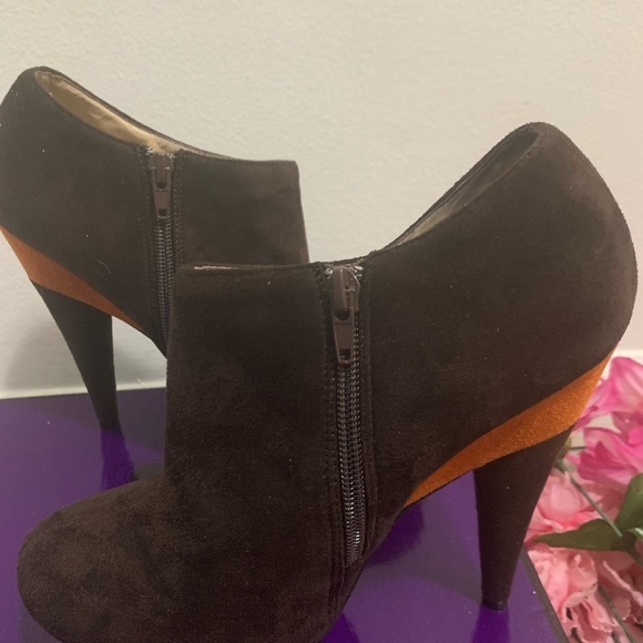 In Gouch chelsea high heel boots in brown suede SIZE 10 - Picture 2 of 15